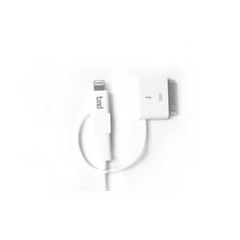 tmd Trident Cable USB to Micro USB, Lightning Cable, and 30 pin