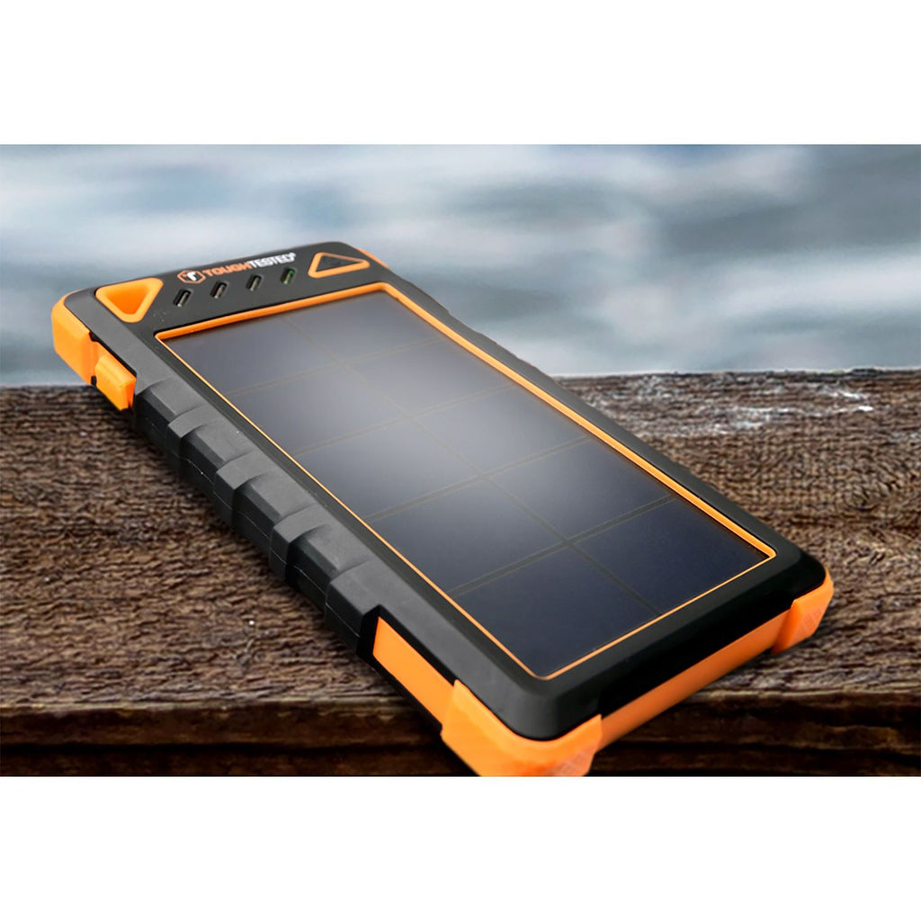 Tough Tested 8,000mAh Solar Power Bank With Flashlight