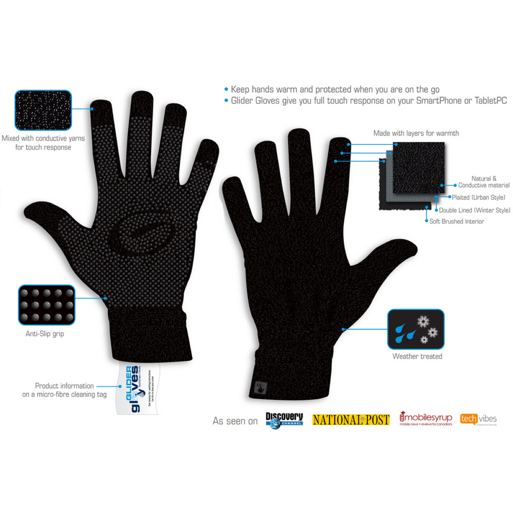 Glider Gloves Urban Touchscreen Gloves