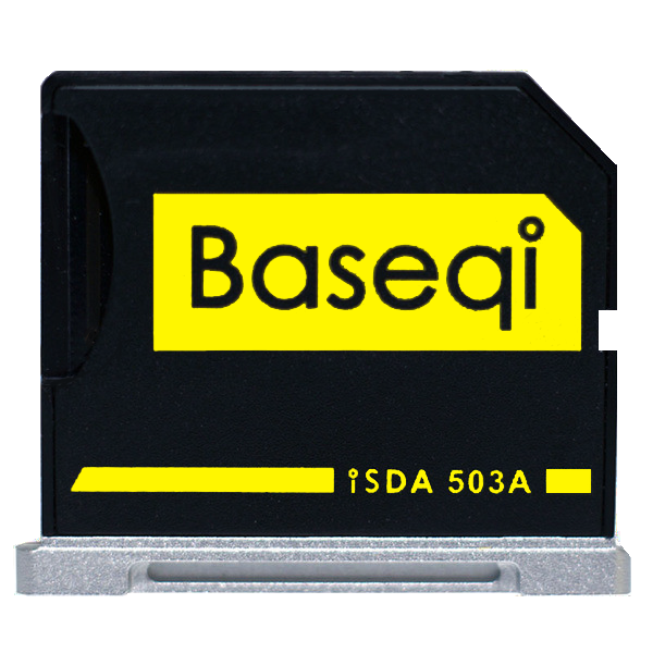 BaseQi Stealth Drive Aluminium MicroSD Adapter