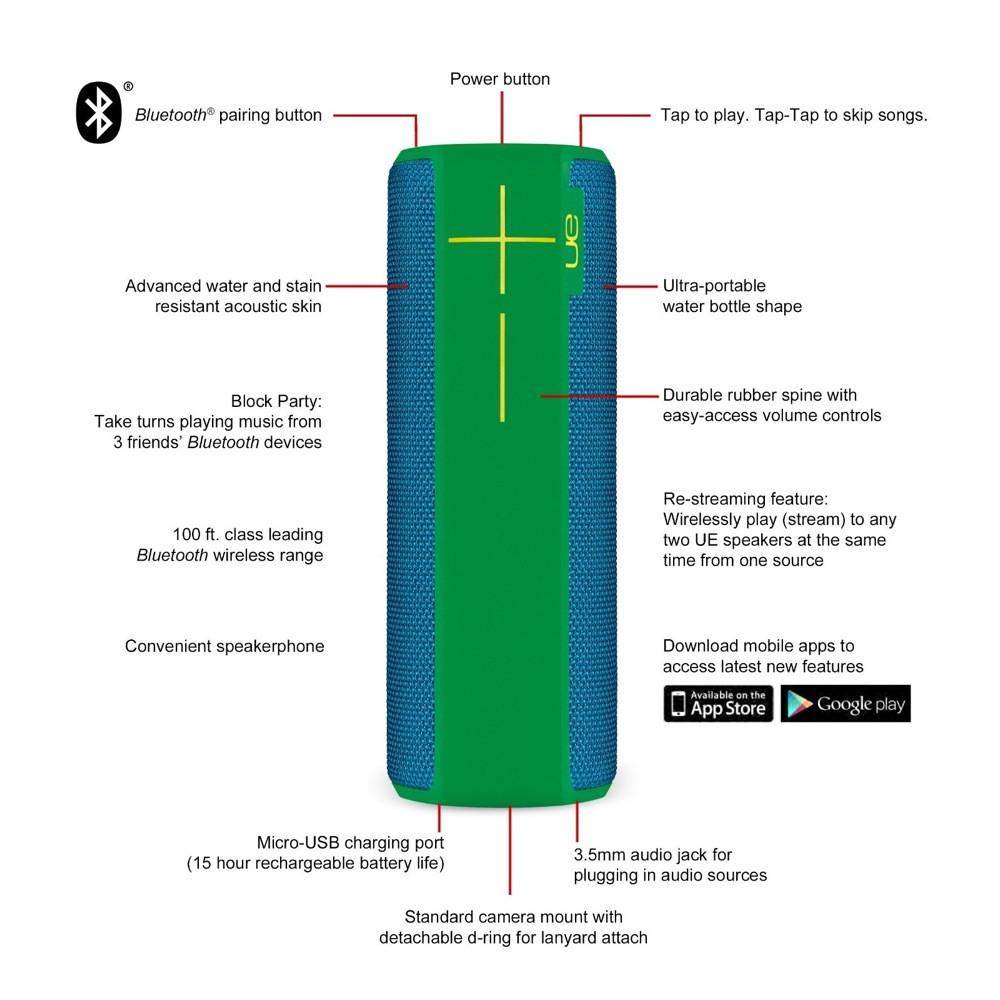 UE BOOM 2 Portable Bluetooth Speaker