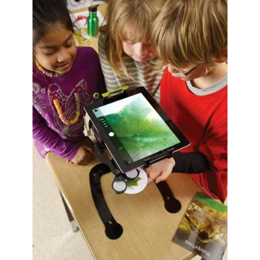 Dewey the Document Camera Stand with Microscope and Light