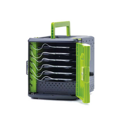 Tech Tub2 Modular Cart with Syncing USB Hub: Holds 32 Devices