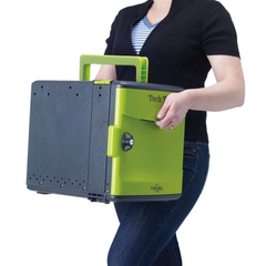Tech Tub2 Modular Cart with Syncing USB Hub: Holds 32 Devices