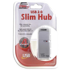 Slim 4-Port USB 2.0 Hub