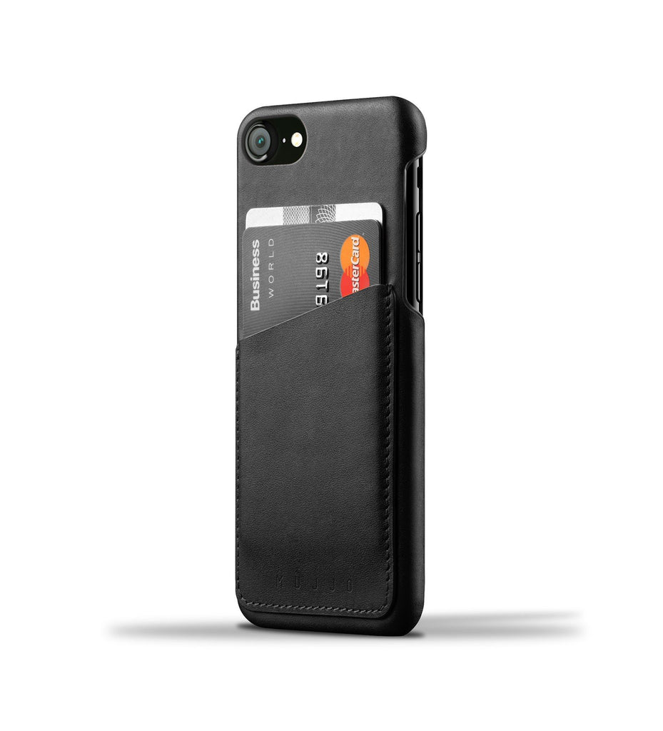 Mujjo Full Leather Wallet iPhone Case
