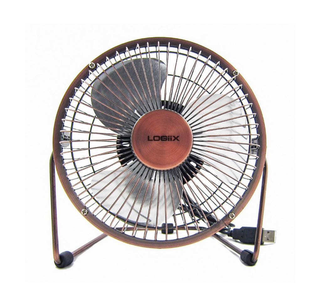 Logiix Retro Air USB Desk Fan