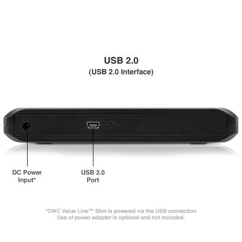 OWC Value Line Slim Blu-Ray DVD Drive